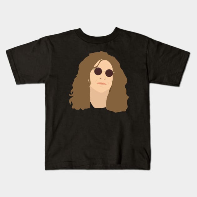 Howard Stern Kids T-Shirt by ElviaMontemayor